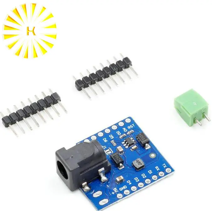 DC Power Shield V1.1.0 for WEMOS D1 mini Connector