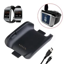 Carregamento Cradle para relógio inteligente, Dock carregador para Samsung Galaxy Gear, SM-V700 relógio inteligente