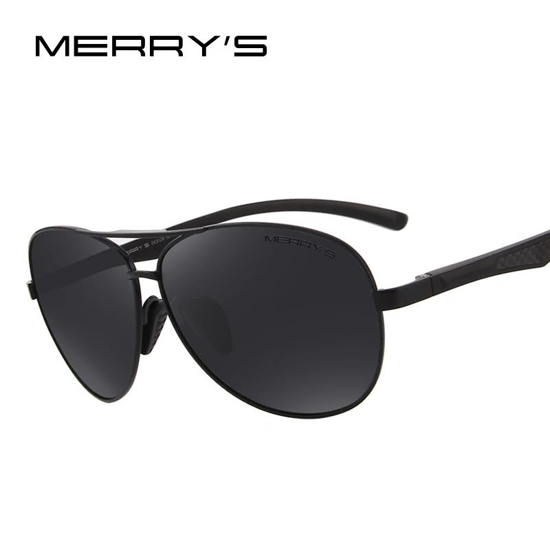 

MERRYS Men Pilot Sunglasses HD Polarized Glasses Brand Polarized Sunglasses S8228