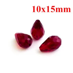 Free shipping AAA Top Quality 10X15mm 5500 teardrop crystal glass beads dark red/garnet colour 100pcs/lot T8110418