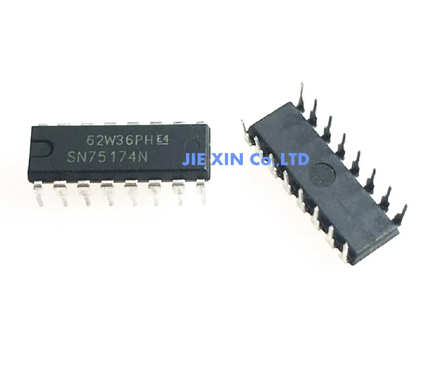 

10 шт./лот SN75174N SN75174 75174 IC QUAD DIFF LINE DRIVER 16-DIP лучшее качество.