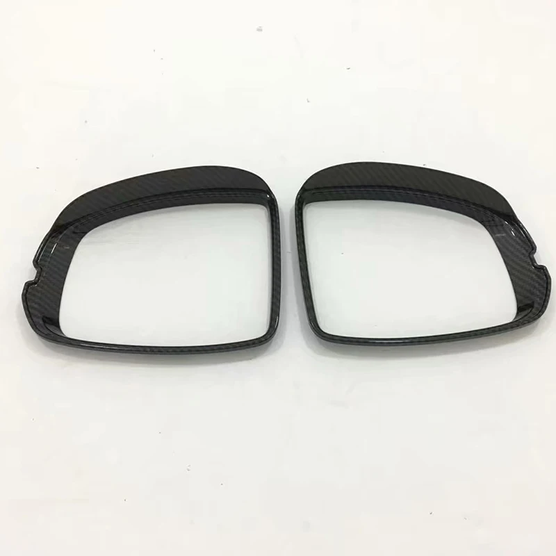 ABS Chrome For Honda FIT JAZZ 2014-2018 Car rearview mirror block rain eyebrow frame cover trim car styling accessories 2pcs