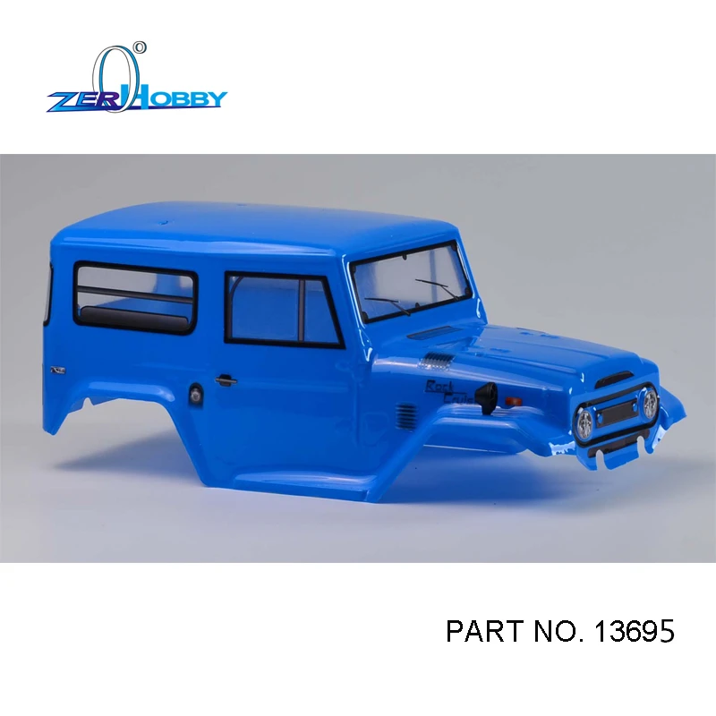 CZĘŚCI ZAMIENNE AKCESORIA RC CAR BODY SHELL 13693 13697 13697-1 DLA HSP 1/10 ROCK CRAWLER MODEL 136100   618