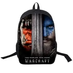 New Design World of Warcraft Bag WOW Printing Backpack for Teenagers Travelling Rucksack Schoolbag Game Player Favorite Gift