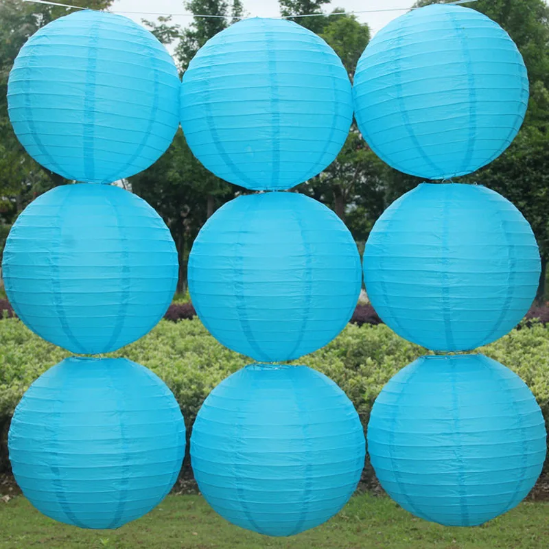 

Wholesale 12" Mutil Color Chinese Paper Lanterns Lamp Wedding Party Festival Decoration 100pcs/lot