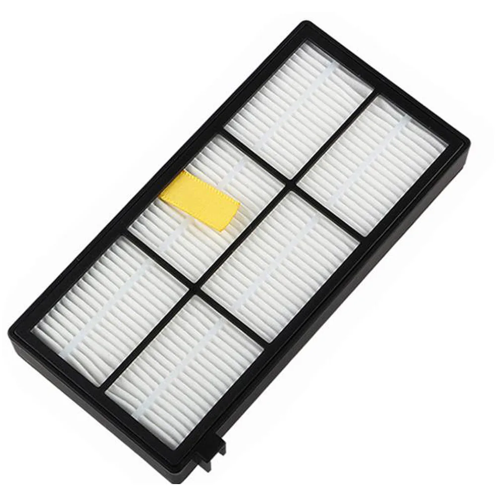 مجموعة من 2 فرشاة استخراج بقايا خالية من التشابك ، 4 فلاتر Hepa و 4 فرش جانبية لـ iRobot Roomba 800 900 Series 870 880 980 مكنسة كهربائية