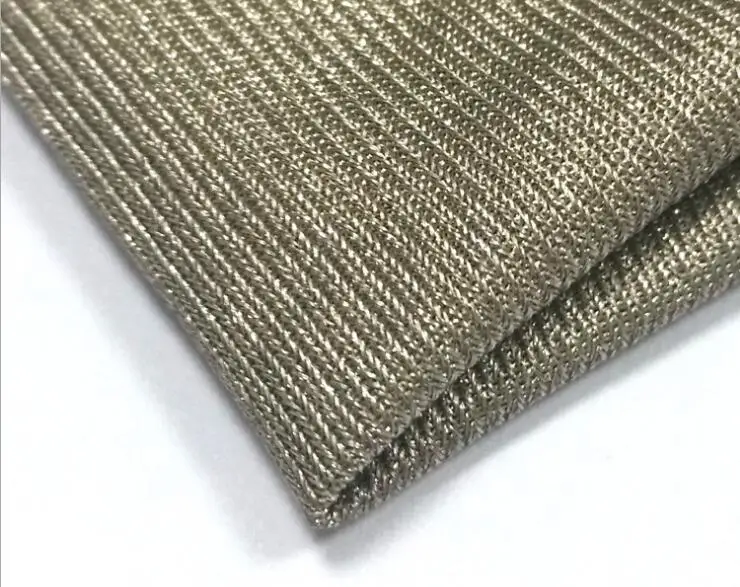 100% silver fiber fabric with radiation protection function