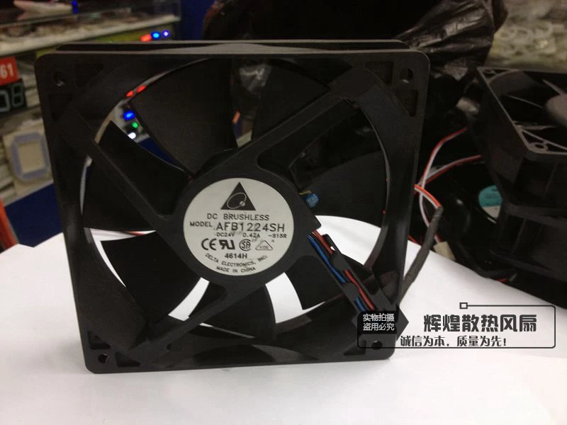 

brand new DELTA AFB1224SH 12025 12CM 24V 0.42A 3PIN cooling fan