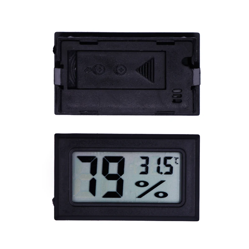 10pcs Digital LCD display Convenient Thermometer Hygrometer Indoor Gauge Temperature Sensor Humidity Meter 30%off