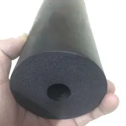2pcs/lot Fitness Equipment Smooth Handle Grips Pipe Sponge Foam Rubber Tube Wrap Black