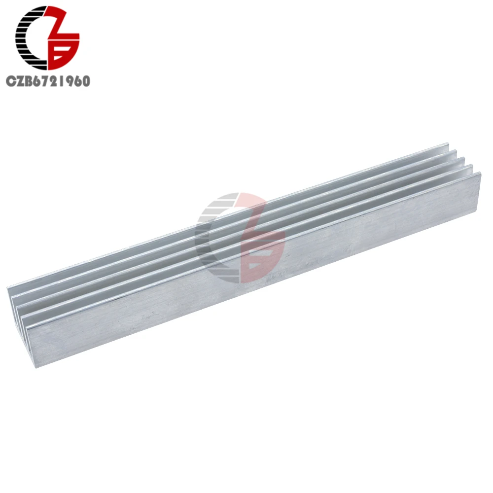 LED Heat Sink Silver-White Aluminum 150x19.7x15.6mm