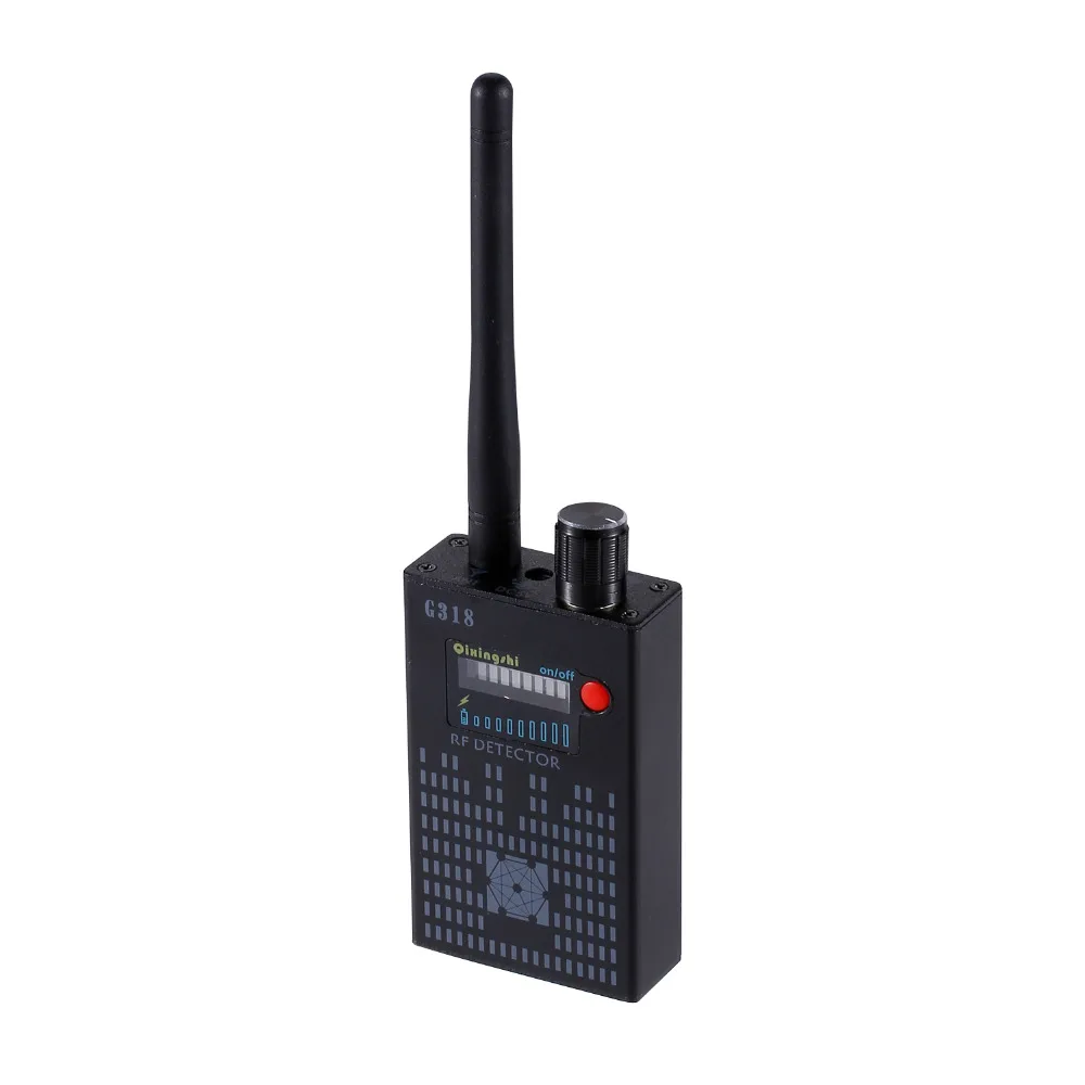 new update 1MHz-8000MHz Wireless Signal Detector Radio Wave WiFi Bug Detector Camera Full-Range RF Detector G318