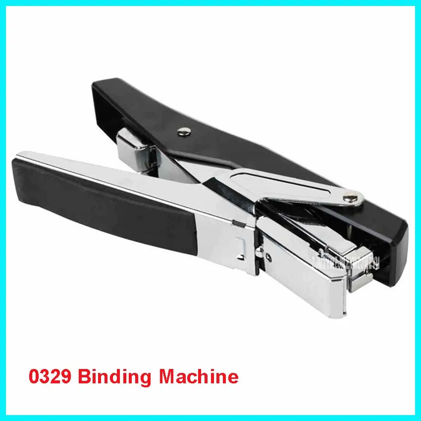 72pcs 0329 Manual gripper stapler metal hand stapler with stapling staples 20 sheets paper 80g Needle specification 24 /6-26 /6