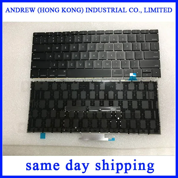 NEW Original Laptop A1534 Keyboard US Standard For Macbook A1534 US Keyboard with blacklight 2016 2017 Year Model