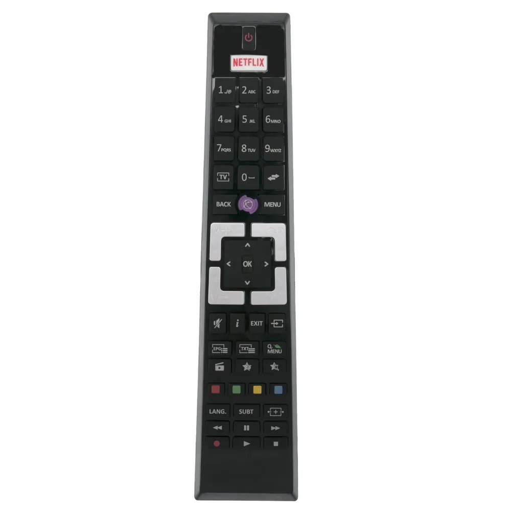 New RCA4995 Replaced Remote Control with Netflix button fit for Telefunken TE43404G37Z2P TE32287B35T LED TV