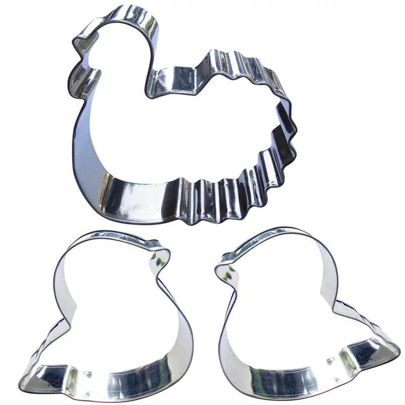 Cock, Hen, Chick, Egg, Chick birth Egg Cookie Cutters stainless steel Molds biscuit Stamp Cake Decorating Pastry Bakeware Tools