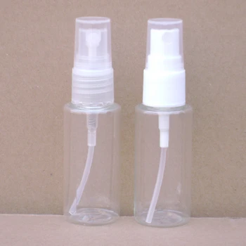 

100PCS 25ml flat shoulder wholesale cosmetics fine mist spray bottle , 25 ML PET plastic spray bottle , small spray bottles