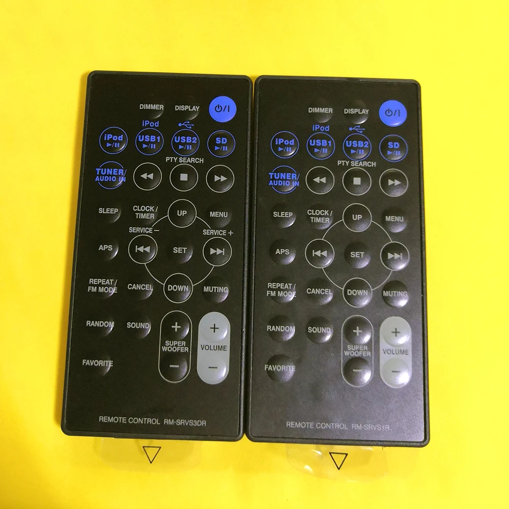 

New Original Remote Control For JVC RM-SRVS3DR / RM-SRVS1R Combination audio CD USB Radio Remoto Controller