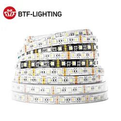 5m 5050 RGBW Led Lights 4pin RGB Led Strip 5pin 4w1 RGBWW RGBCW Led Strip Light 6pin 5in1 RGBCCT Light Strip 12V 24V Wodoodporny