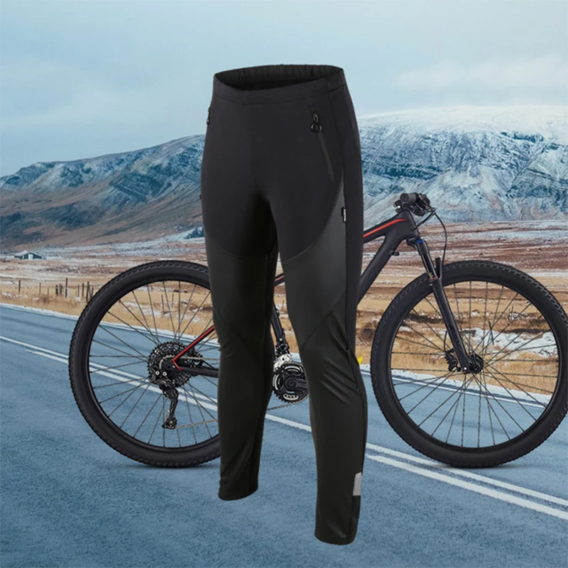 

Santic Cycling Pants Winter Warm Licra Ciclismo Hombre Maillot Foot France 2018 Polyester Bike Pants M7C04093