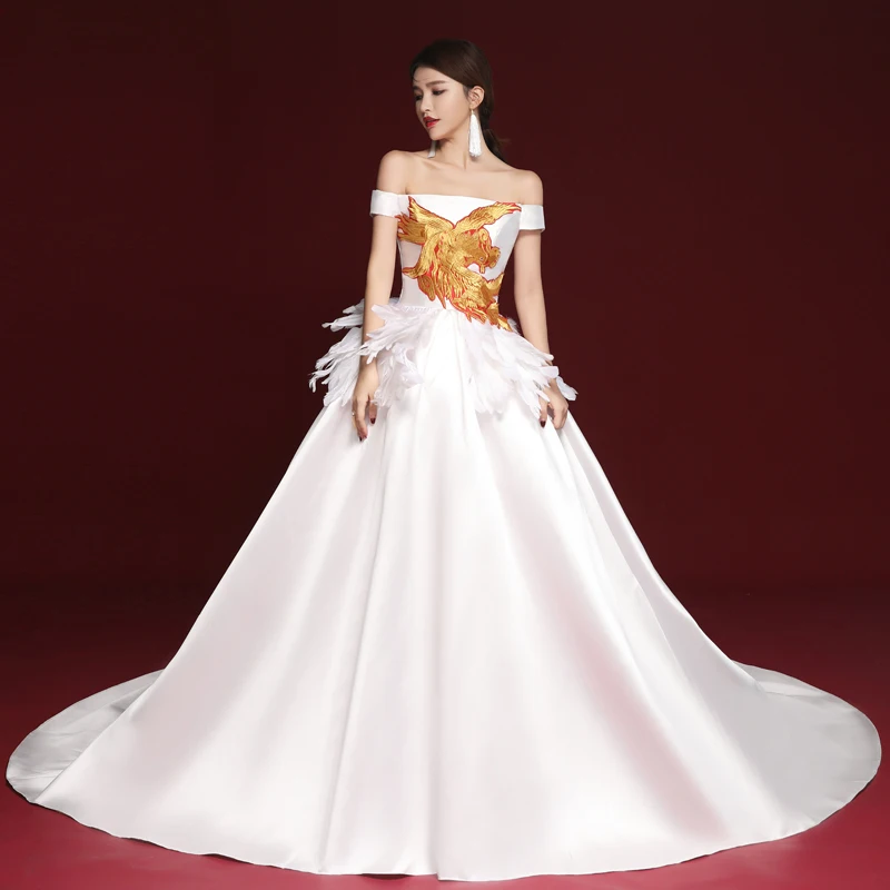 white slash collar feather wasit rococo court medieval dress renaissance Gown queen Victoria/Marie/ Belle Ball/drama gown