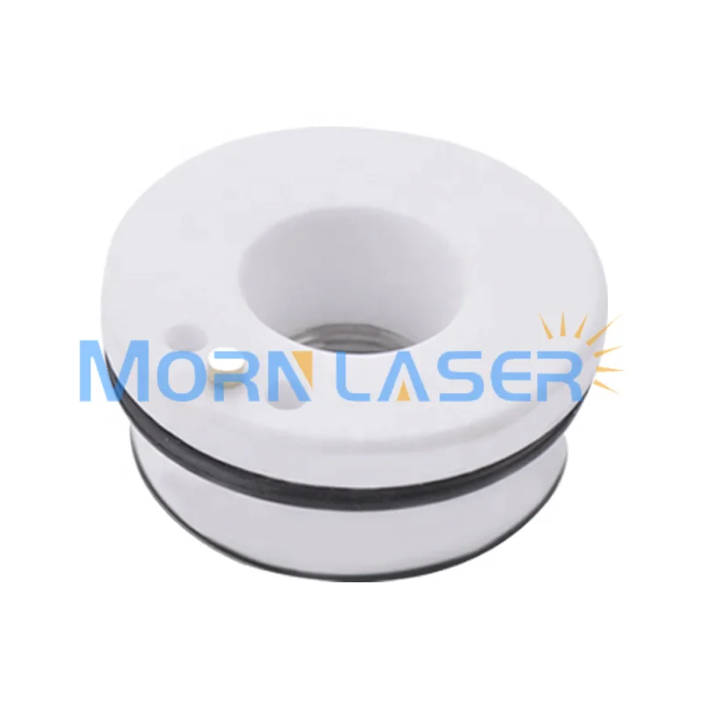 Laser Ceramic Part 28/32mm Oem Precitec Lasermech Raytools Empower Yag Fiber Laser Cutting Machine Head Nozzle Holder