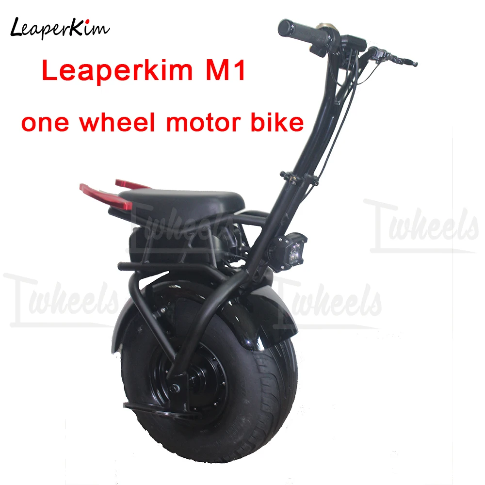 

LeaperKim M1 electric unicycle electric motorcycle wide tire 1000W motor single wheel motorbike Self- Balancing scooter