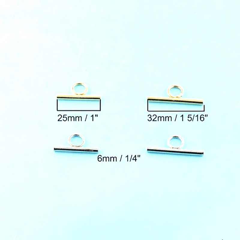 Alloy Metal Toggle Clasps Connectors ,sizes both 25mm and 32mm