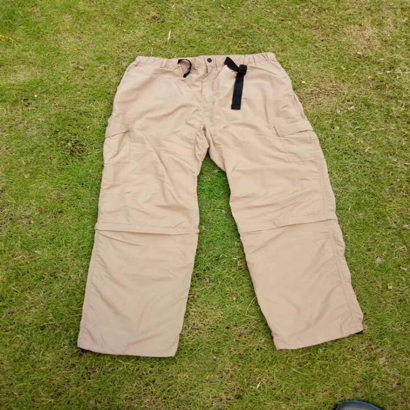 Quick-dry shirt&pants suit  new Spring&Summer wholesale&retail men  hiking male fishing active UV detachable sleeve