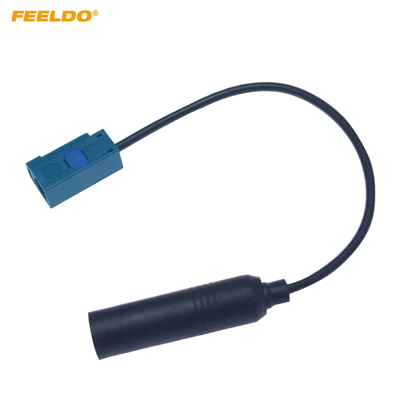 FEELDO  Car Aftermarke Radion Antenna Wire Harness Plug For Volkswagen Male to Motorola Female Adapter #2019