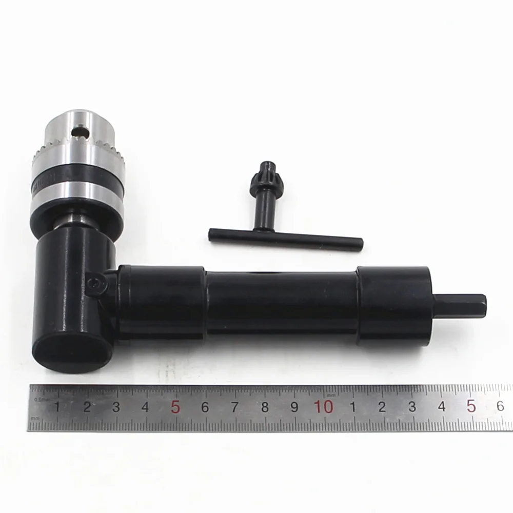 Destornillador hexagonal de ángulo ajustable de 8mm, extensión de ángulo, adaptador de soporte de enchufe, 1-10mm, herramientas eléctricas de taladro de mandril