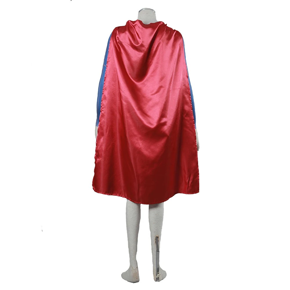 Athemis Movie Supergirl Cosplay Kostuum Custom Made Mantel Jurk Hoge Kwaliteit Voor Kinderen Meisje Plus Size