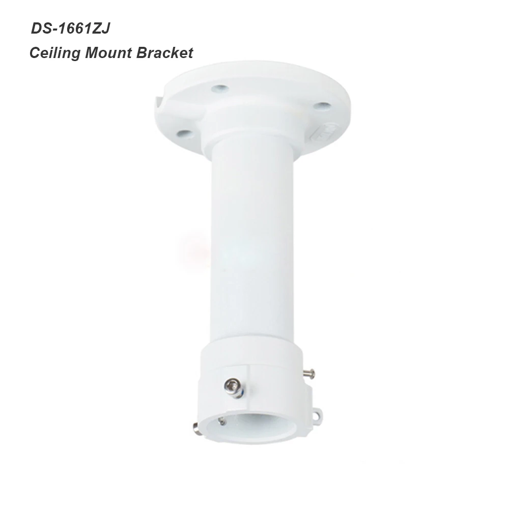 Security Surveillance DS-1661ZJ Ceiling Mount Bracket for HIKVision CCTV PTZ Camera Pendant Pole Mount Bracket White Color