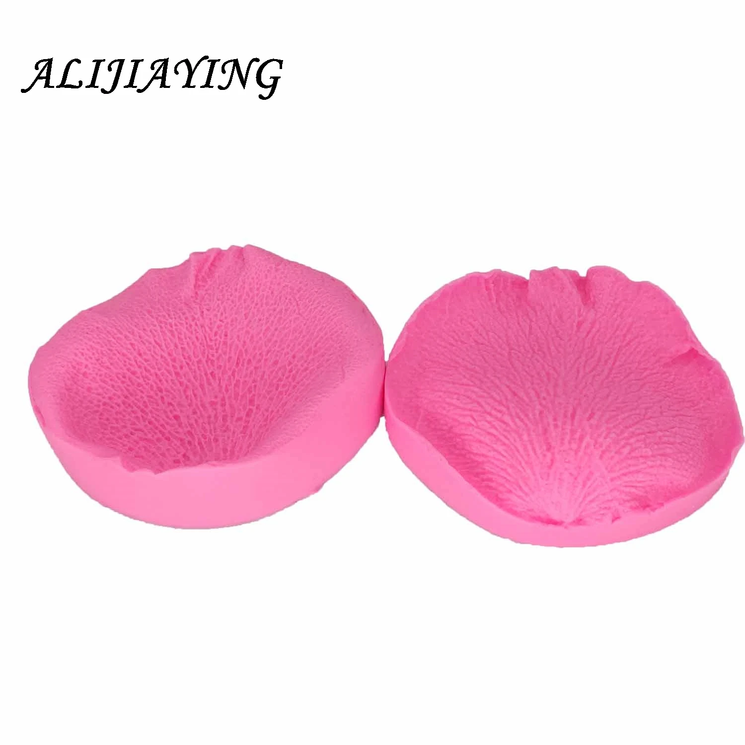 2Pcs/set Big Rose Flower petal Sugarcraft Silicone Fondant Molds Wedding Cake Decorating Tools dessert decorators moulds D1284