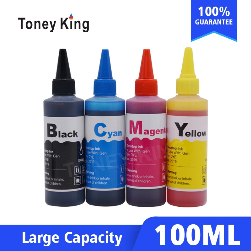 Toney King 100ml Printer Ink For Canon PGI1400 Ink Cartridge For Canon MAXIFY MB2340 MB2040 MB2140 MB2740