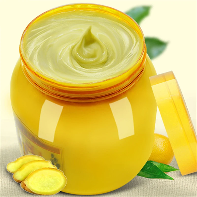 BOQIAN 500ML Ginger Hair Mask For Damaged Hair Scalp Treatment Cream Baked Ointment Repair Dry Frizz Hair Conditioner
