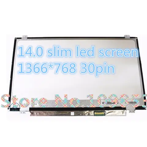 14.0 SLIM LED LCD SCREEN NT140WHM-N31 N140BGE-EA1 E33 EBA B140XTN03.2 LP140WHU TPA1 TPB1 TPC1 LTN140AT35 M140NWR4