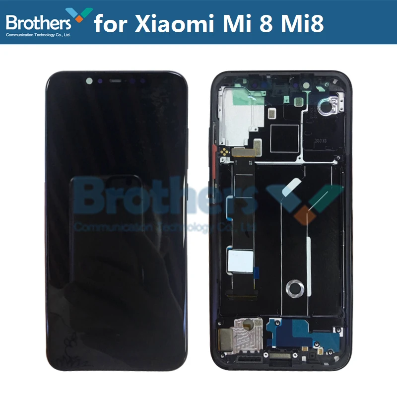 LCD Display for Xiaomi Mi 8 Mi8 LCD Screen for Xiaomi Mi 8 Touch Screen Digitizer LCD Assembly 6.21\'\' Repair Parts Test