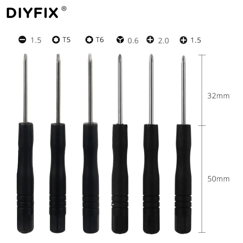 DIYFIX 22 في 1 أدوات فتح معدنية قضيب رفع مفك الهاتف الذكي تفكيك مجموعة أدوات إصلاح آيفون سامسونج طقم أدوات يدوية