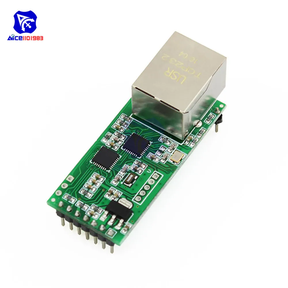 Ethernet Module Network Serial Port RJ45 to TTL Network Port USR-TCP232-T2 Converter Applied to 232/485 Interfaces IOT