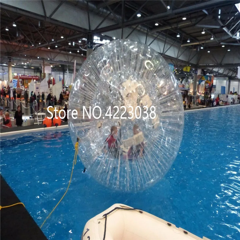 

Free shipping Dia 2.5M Commercial Land Zorb Ball Human Hamster Zorb Ball Grass Wave Ball Snowball Water Rolling Ball free a pump