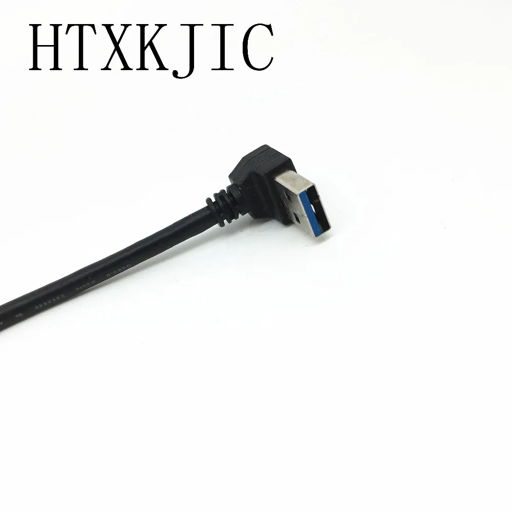 Đa Năng 25 Cm Cáp Nối Dài USB 3.0 Nam Một Cái 90 Độ Mở Rộng Đồng Bộ Dữ Liệu Dây Cáp dây Adapter Bán Buôn
