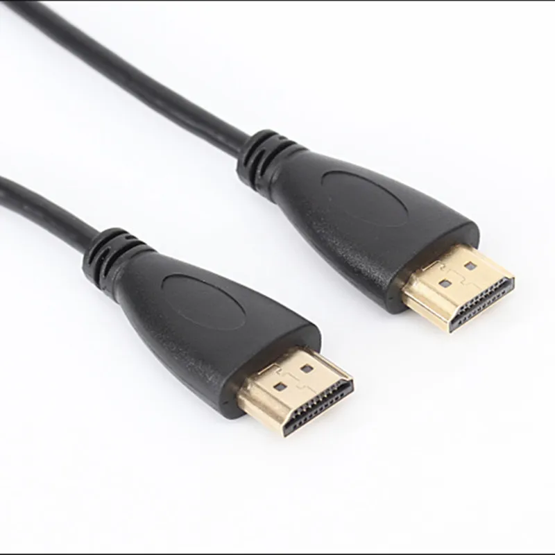 Cable macho a macho compatible con HDMI, enchufe chapado en oro, Cable HD 1,4 versión 1080P HDTV para Xbox/PS3/3D 0,5 m/1,5 m/3m/5m/10m