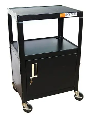 Movable Projector Cart Porjector Trolley/Projector Trolley Cart/Office Trolley with self lock wheel