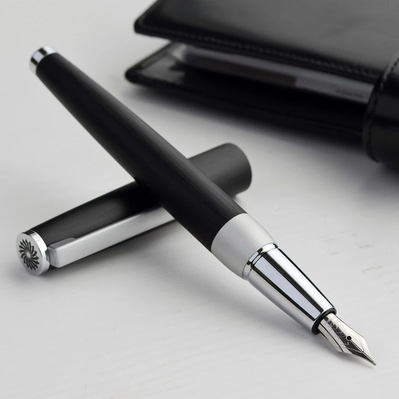Wancher Hohe qualität Brunnen stift Voll metall Medium Nib – Detail 3