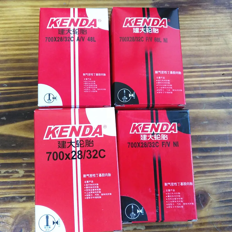 Kenda 700 x28/32c bici ciclo interno tubo di gomma strada bicicletta tubo pneumatici parti di biciclette 1 pz