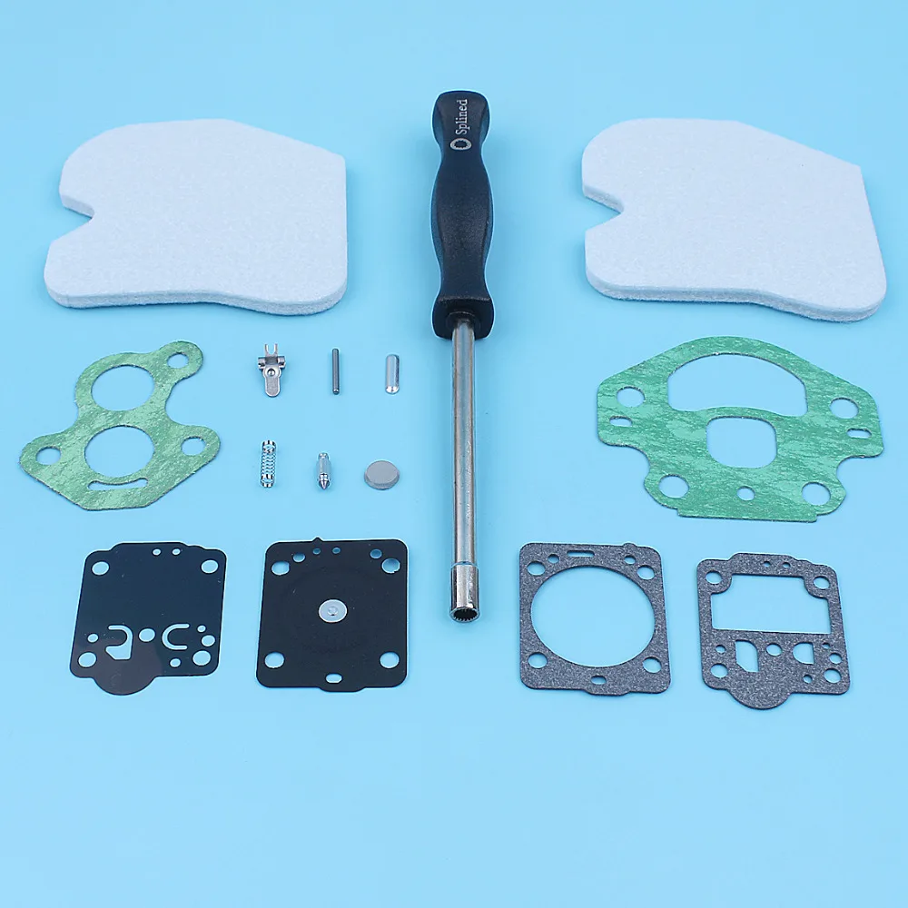 Imagem -04 - Carburador Carb Repair Kit Ajustando Ferramenta Chave de Fenda Ajuste para Husqvarna 240 240e 235 235e 236 236e Jonsered Cs2234 Cs2238 s Motosserra