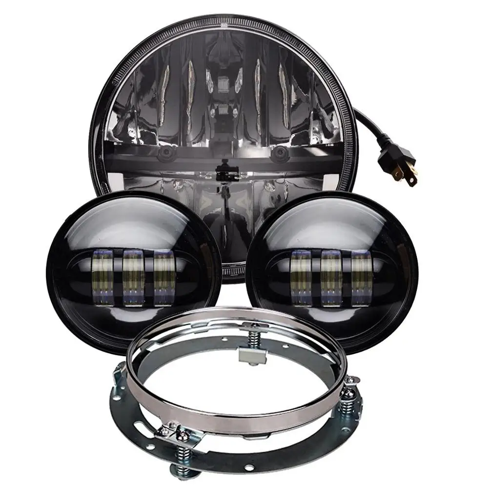 Reflector 7 Inch Round LED Headlight 4.5