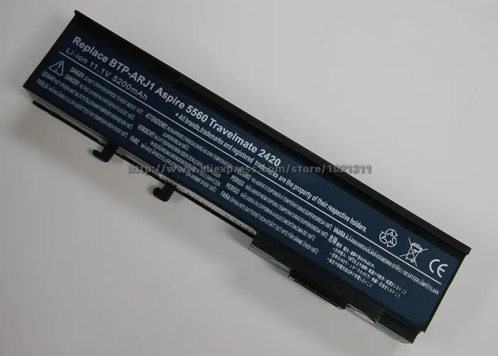 4400mAh battery for Acer BTP-AMJ1 BTP-ANJ1 BTP-AOJ1 BTP-APJ1 BTP-AQJ1 BTP-ARJ1 BTP-AS3620 BTP-ASJ1 BTP-B2J1 GARDA31 GARDA32