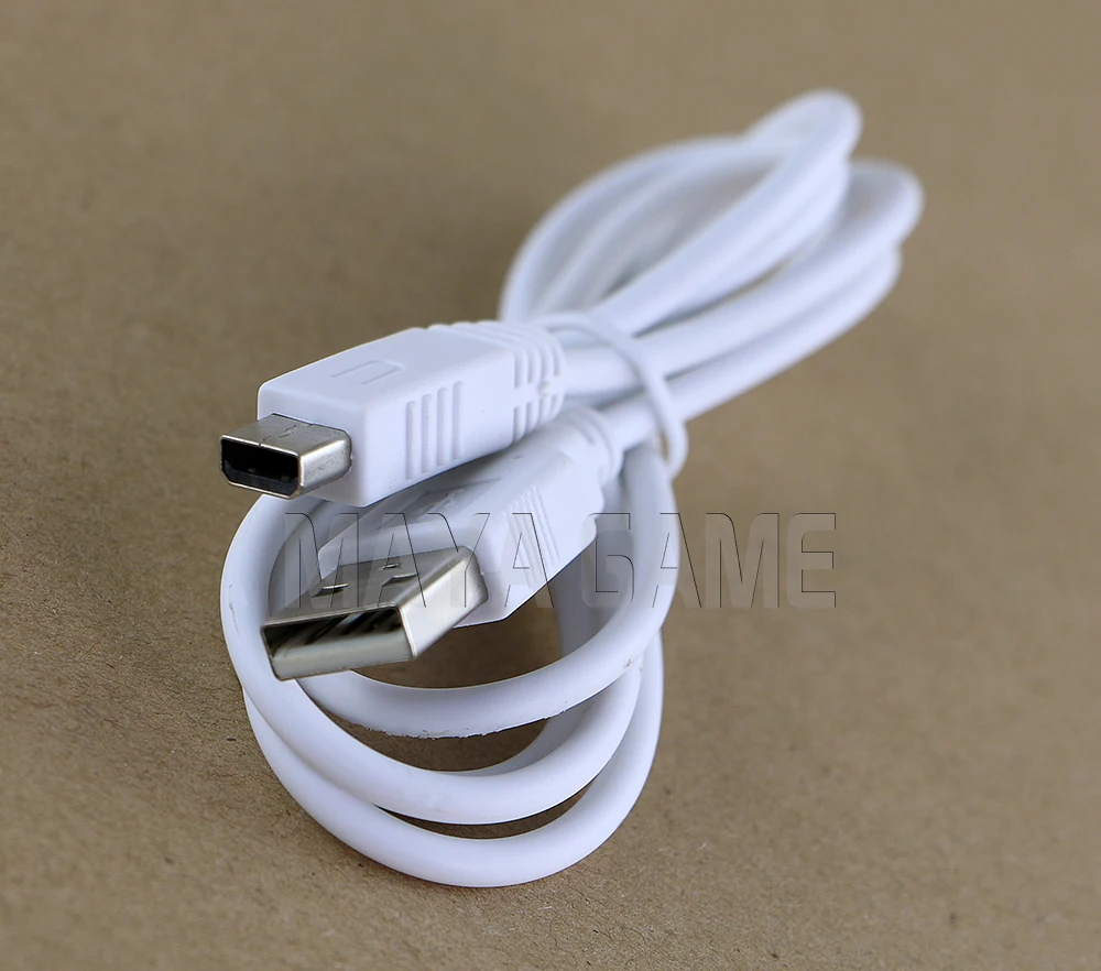 

OCGAME high quality USB data power charge Charger charging Cable For Nintendo Wii U WIIU Gamepad Controller 50pcs/lot